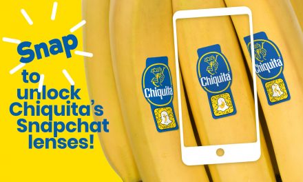 Chiquita and Snapchat Peel Back New AR Lenses