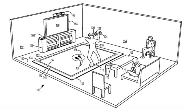 Microsoft Files Virtual Reality Floor Mat Patent